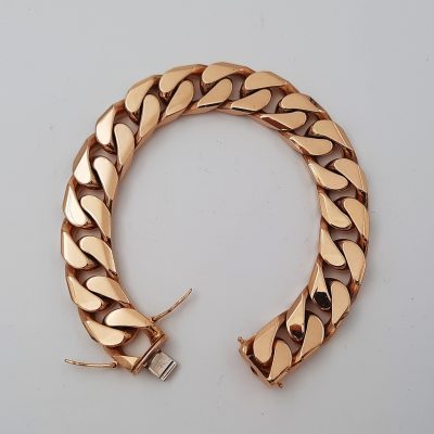 Large 10ct Gold Bracelet 156.4 Grams