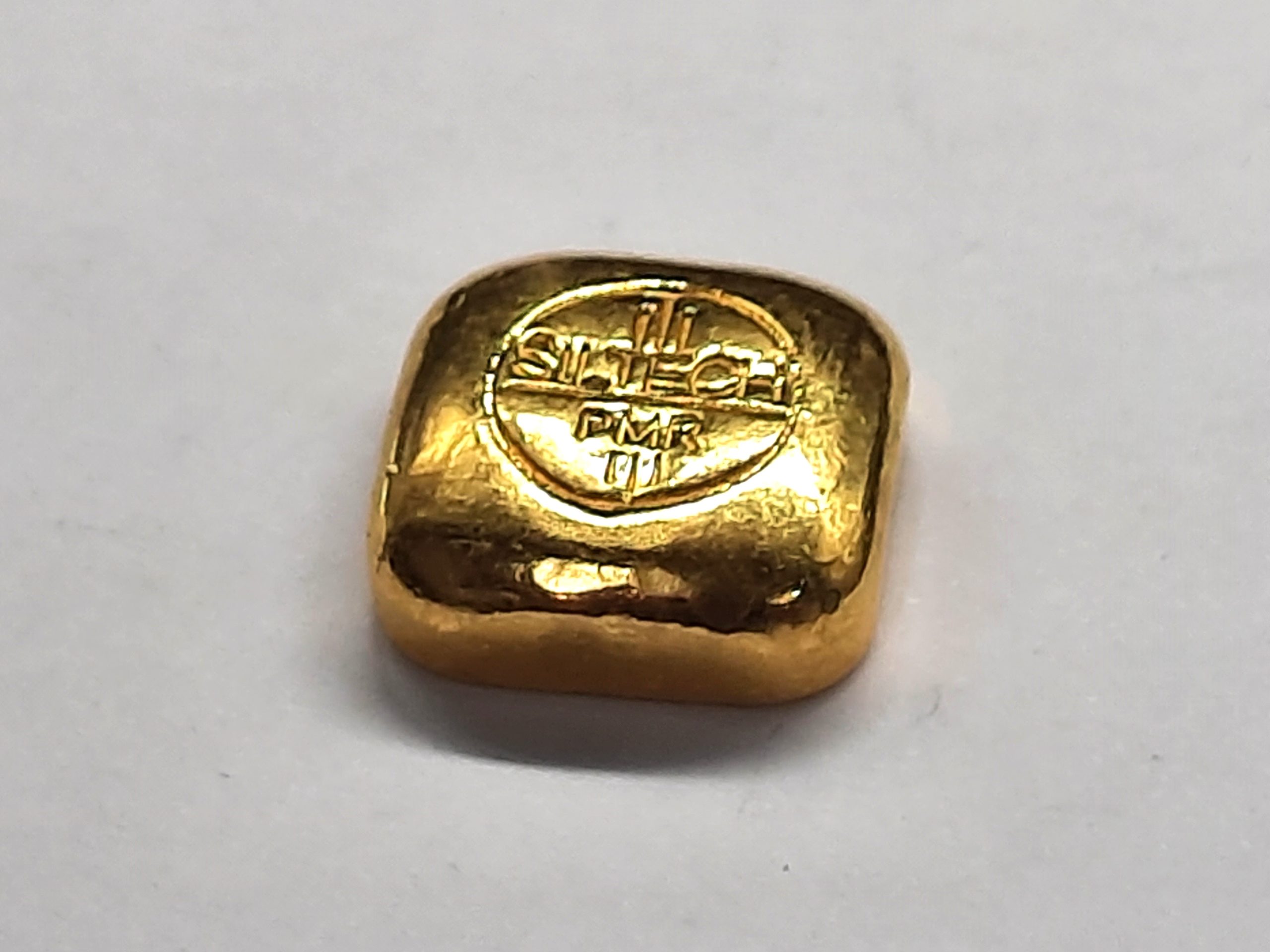 SILTECH PMR 1oz 9999 GOLD BULLION CAST BAR - Image 2