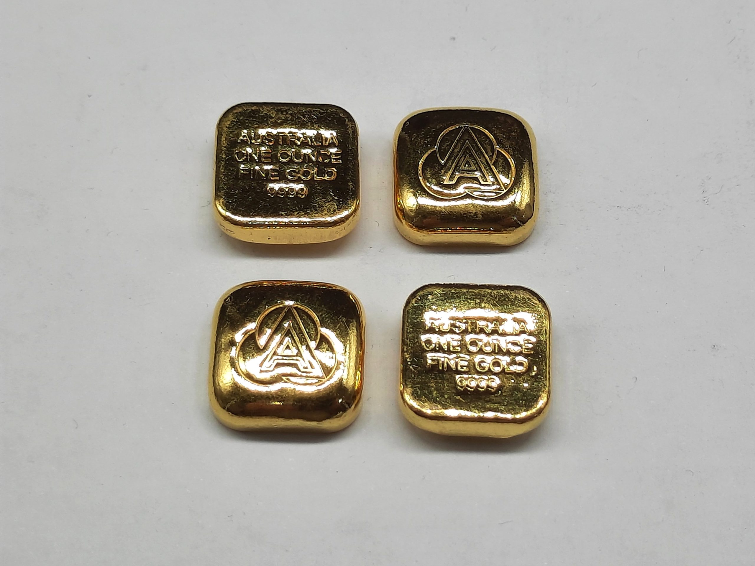 AINSLIE BULLION 1oz 9999 GOLD CAST BAR - Image 2