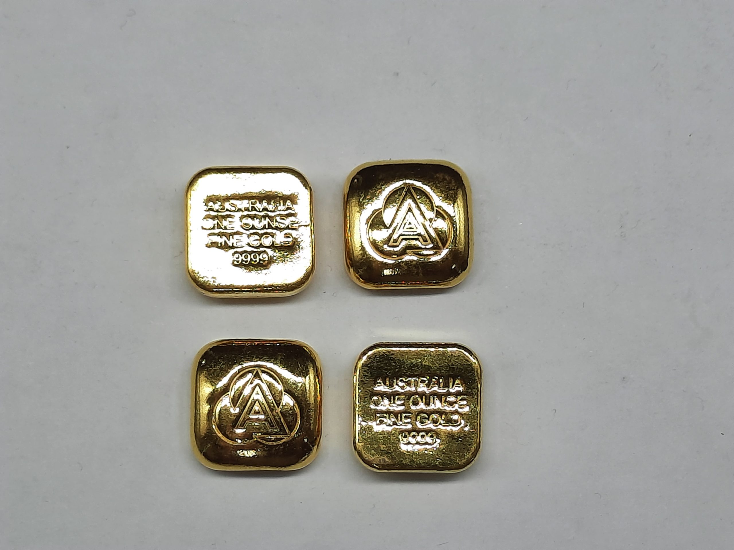 AINSLIE BULLION 1oz 9999 GOLD CAST BAR - Image 3