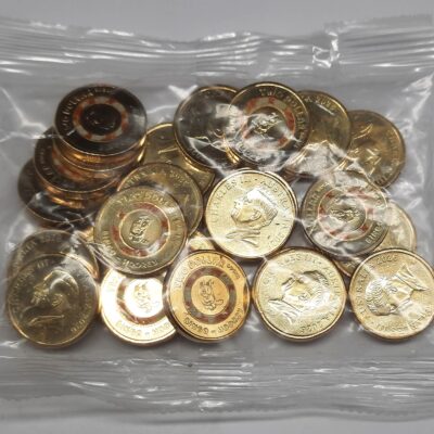 Sealed Bag of 25 Two Dollar Bucks Coins "Bingo - Hooray" 2026 Coloured $2