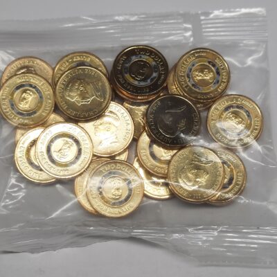 Sealed Bag of 25 Two Dollar Bucks Coins "Bluey - For Real Life" 2026 Coloured $2
