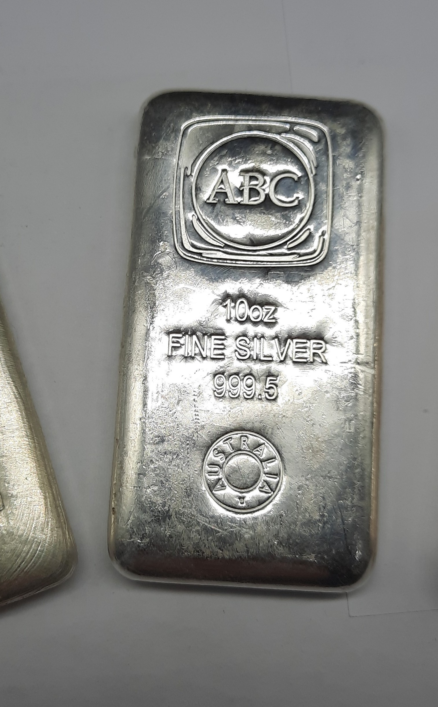 10oz 999+ Silver Bullion Cast Bar (311g) - Image 3