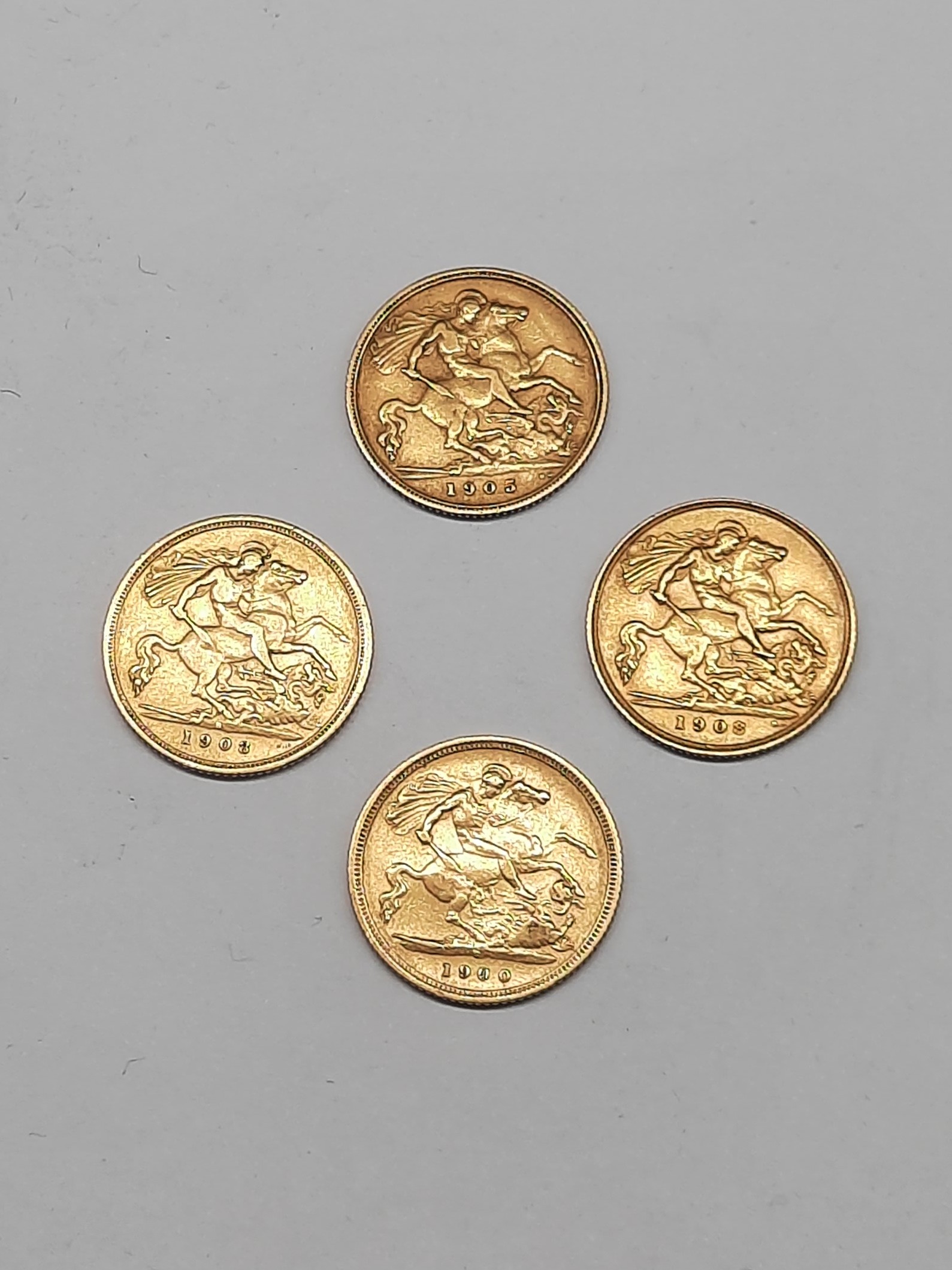 22ct Gold Half Sovereign Coin - Image 3