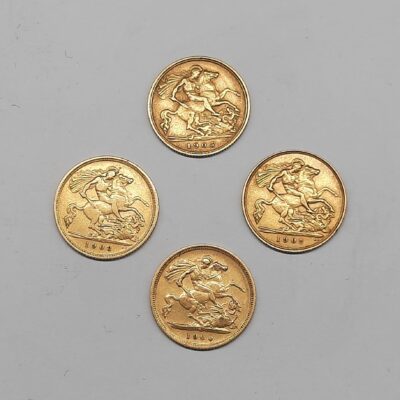 22ct Gold Half Sovereign Coin
