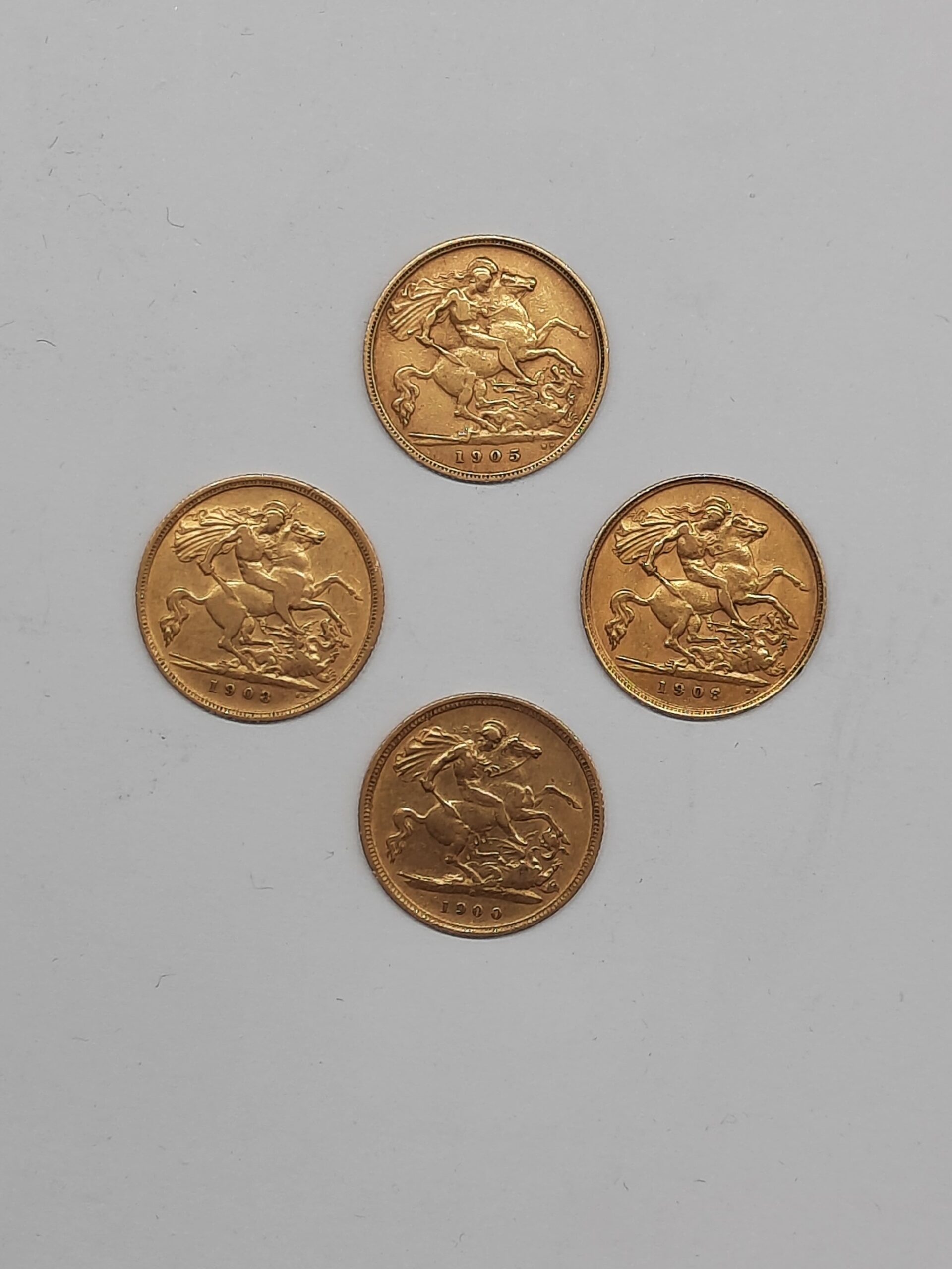22ct Gold Half Sovereign Coin - Image 5