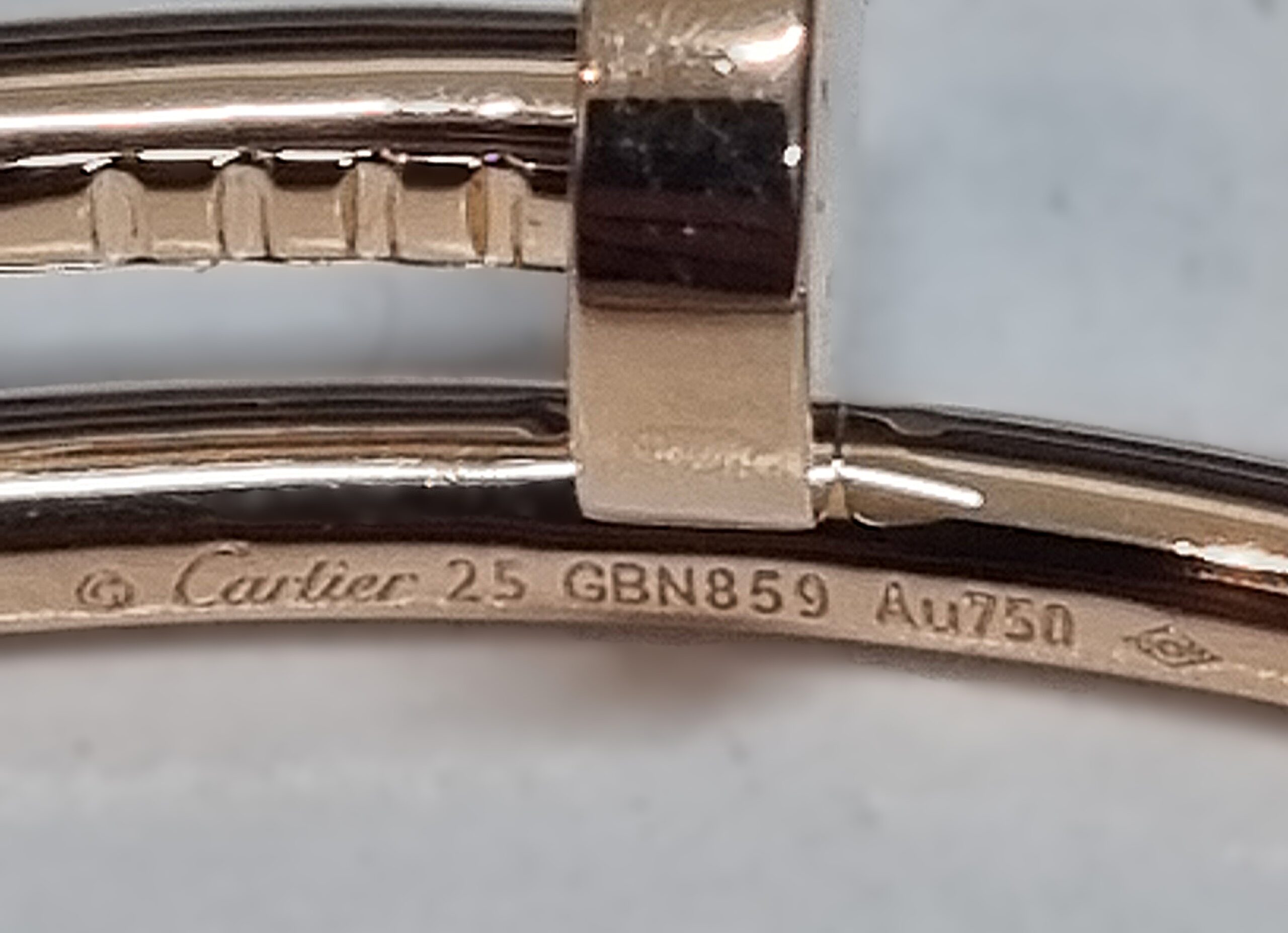 Cartier 18ct Rose Gold Juste un Clou Bracelet Wrist\ Width 73 mm - Image 5