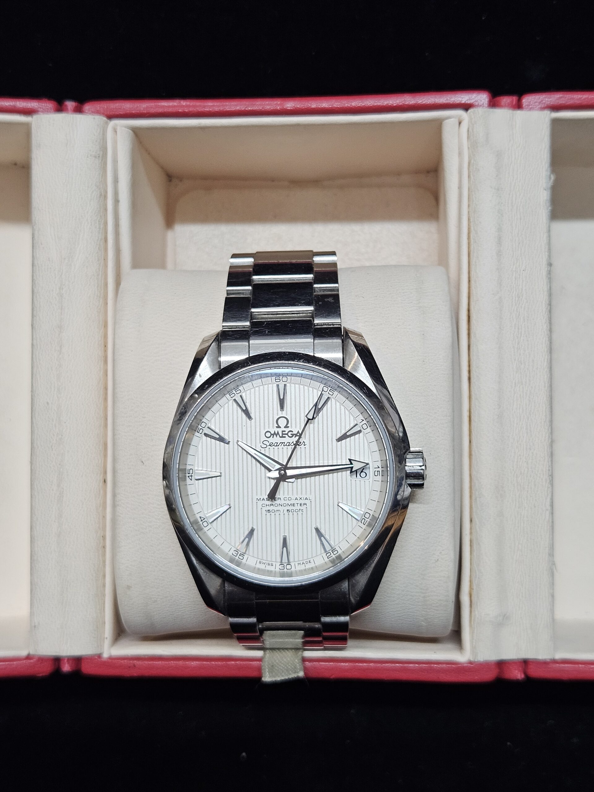 OMEGA Aqua Terra Master Co-Axial Chronometer Stainless Steel Men's Watch