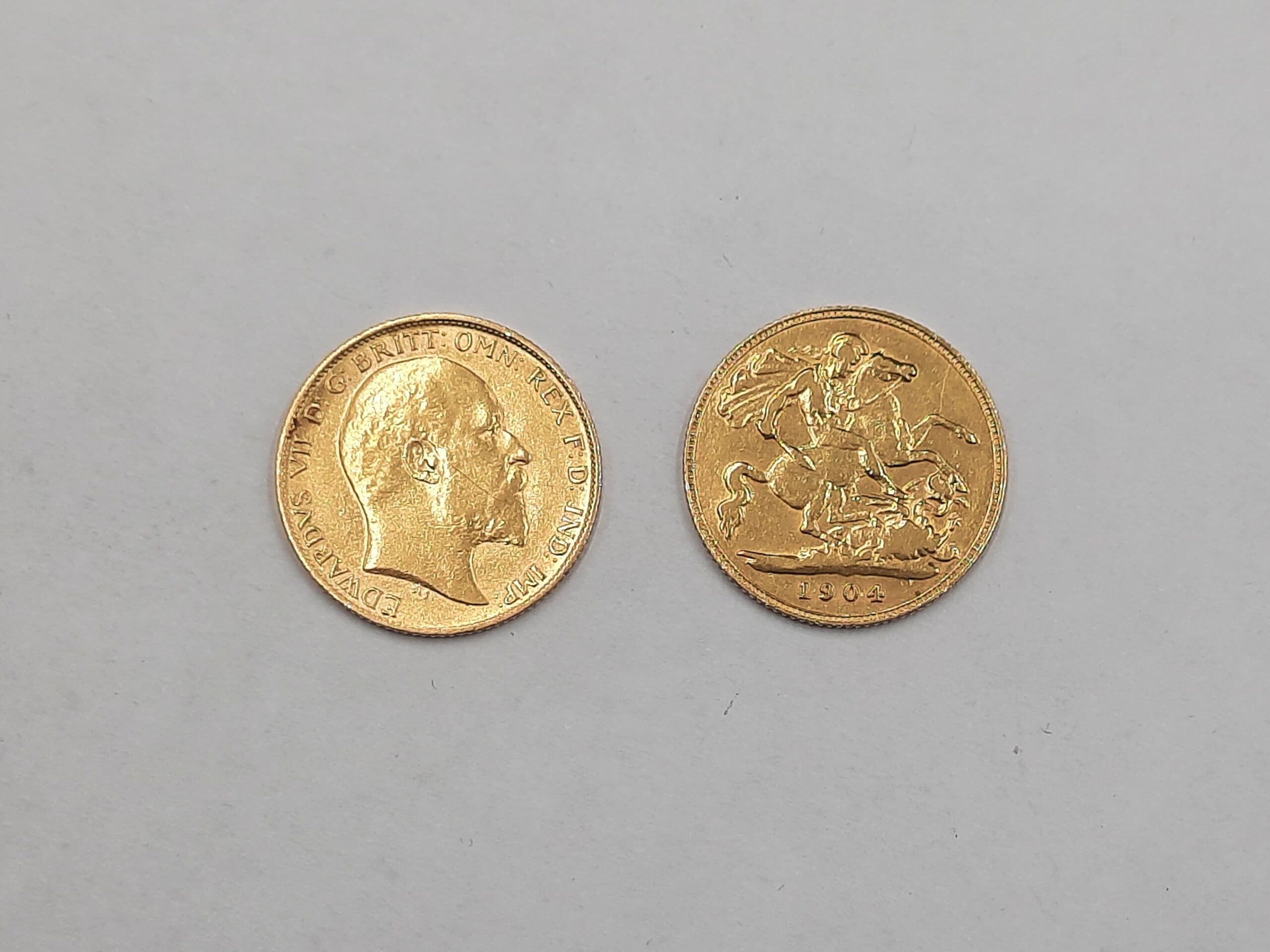 1900's 22ct Gold Half Sovereign Coin - Image 5